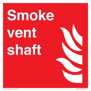 Smoke vent shaft